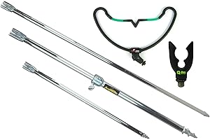 RODDARCH Dinsmores Fishing Bank Sticks & Grandeslam Rod Rests Set