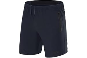 TCA Pantalones Cortos Hombre Deporte con Bolsillos de Cremallera - Pantalon Corto Hombre Deporte Tecnología Elite Tech - Pantalones Cortos Hombre Gym Running Crossfit - Shorts Deportivos Hombre