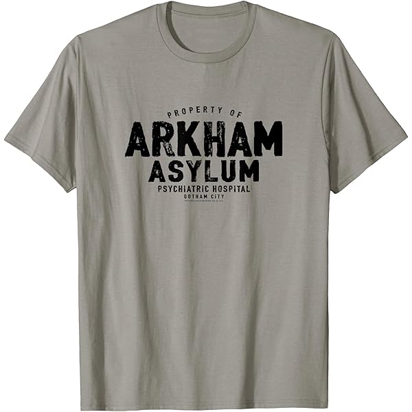 Batman Arkham Asylum T-Shirt : Amazon.co.uk: Fashion