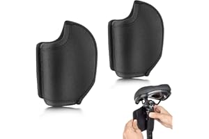 NEUSID 2 sztuki sztycy podsiodłowej, amortyzowana ochrona do Suntour mankietów neoprenowych, nylonowa, sprężynowa sztyca podsiodłowa, osłona ochronna jako ochrona palców i ochrona przed kurzem