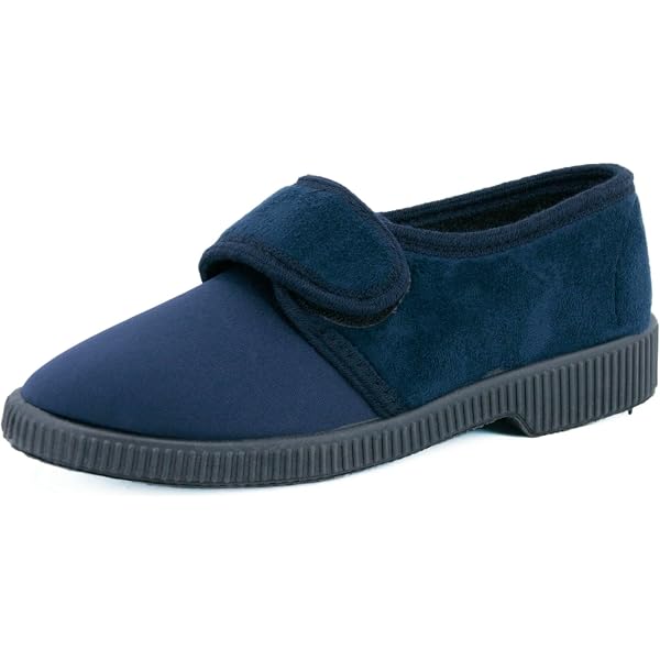 Ofoot Pantofole Donna Memory Foam Con Retro Chiuso - Antiscivolo Da Interno/Esterno, Grigio Chiaro