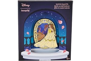 Loungefly Disney Princess Beauty And The Beast Belle Lenticular 3 Inch Collector Box Pin
