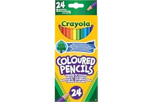 Crayola Kredki Ołówkowe, Wielokolorowy, 24 Sztuki