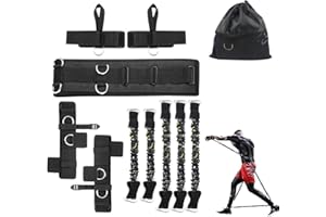‎SFEEXUN Sfeexun Boxen Expander Resistance Bands Set: Boxing Gummibänder Expander Fitness Band Gummibänder Fitness Bänder, Fitnessbänder Set für Fitness Studio und Zuhause(150LBS,200LBS,300LBS)