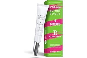 LAURI PETIT® Booster Anti Aging Augencreme Frauen und Männer | 10 ml | Soforteffekt in 1 min. gegen Falten, dunkle Flecken, Tränensäcke, Augenringe und schlaffe Haut, Lifting Creme, eye cream