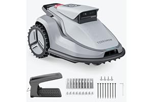 INTERPICK Terramow V1000 Mähroboter ohne Begrenzungskabel, ohne RTK, mit KI-Bilderkennung und Hinderniserkennung für Garten bis 1200m²