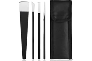 Set di 4 coltelli per pedicure, Segbeauty 4 pezzi in acciaio al manganese alto per la cura delle unghie, taglierina per la riparazione dei piedi, salone di bellezza per uso domestico