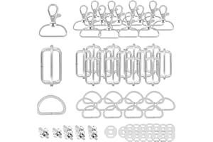 wodemeilon Mousqueton sac a Main Mercerie couture accessoire,Sangle couture Boucles sac à dos, Mousqueton Pivotant Couture,Anneau sac a main, Attache sac,Pivotant Snap Crochets avec Aimant