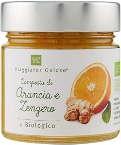 il Viaggiator Goloso Il Biologico Composta di Arancia e Zenzero Bio 260g