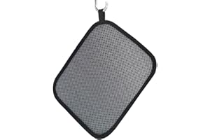 POVANJER Microfibre Bowling Ball Towel - Shammy Pad for Bowling Towels with Grippy Dots, Bowling Cleaning Cloth Non-Slip Microfibre Bowling Pad Bowling Accessories