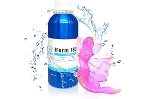 Yousu 3D Printer Resin UTH Nebula, Water Washable Resin Dual Color 3D Printer UV-Resin Rapid LCD UV-Curing Resin 405nm Photopolymer Resin for LCD 3D Printer 1000g, Orange Purple Color