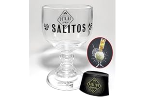 ‎SALITOS Salitos Salrita Cocktail Set - Cocktailglas + Flaschenhalter