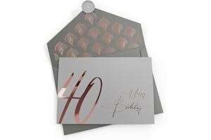 Joli Coon 40 Happy Birthday to you - Carte anniversaire 40 ans avec enveloppe