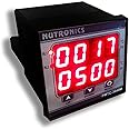 Nutronics Dual display Temperature Controller Model: PMTC-3040m, Supply: 230VAC, Size: 72mmX72mm, Input: J/K/PT100, Output: 1 relay