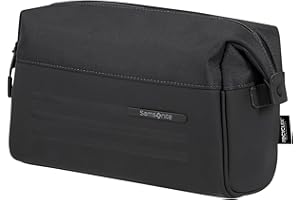 Samsonite Kit de Inodoro Stackd - Bolsa de Aseo, 26 cm, Negro (Negro)