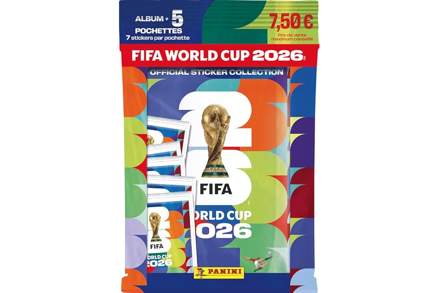 Paquete de inicio de la colección de calcomanías de la Copa Mundial de la FIFA 2026