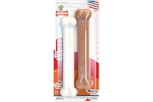 Nylabone Dura Chew Bacon y pollo Perro – Chucherías para Extreme chewers, grande