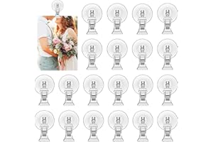 HAVACUE ㅤ HavaCue 20 Pcs Suction Cup Clips,Transparent Suction Cup Clip,Windows Glass Wall Suction Cup Hook Clip Holder,Clear Stand Clear Clamps for Aquarium Parking Ticket Holder Lights String Ticket Holder