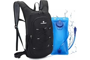TTIAISHLE Hydration Pack Backpack with 2L BPA Free Water Bladder for Cycling Running Hiking Climbing Camping Racing skiing