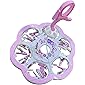 Crawl'in Plastic Cloth Drying Stand Hanger With 24 Clips/pegs | Portable Hanging Rack for Lingerie, Hosiery, Swimsuits, Baby Cloths (Round, Pink)