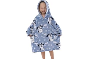 Wenlia Sherpa Hoodie Sudadera Manta para Adultos y Niños, Sudadera con Capucha Talla única, Elegante Manta usable con Bolsillos para Mujeres, Hombres, Adolescentes, Niños Pequeños