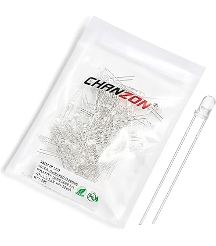 5x TSAL6100 IR-Sender – 5 Mm, 940 Nm, Transparent Produktbild-Vorschau 1