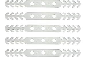 STANSTAR Lot de 5 protège-oreilles pour masques, réglables, crochets d'oreille pour masque de protection facial, bande extensible, transparents