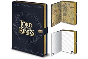 PYRAMID INTERNATIONAL Lord Of The Rings Notebooki A5 Premium Journal Notebooki, notebooki, zeszyty i zeszyty A5 - oficjalne towary Lord of the Rings