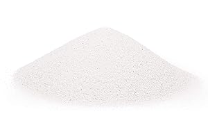 TM Aquatix Aquarium Sand Natural Substrate For All Types Fish Tanks (1kg, White Silica 0,5mm)