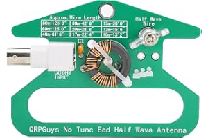 No Tune End Fed Half Wave Antenne 50ohms Impedance Component Portable Antenn Module Enkel Montering
