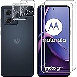 Lutree per Motorola Moto G84 5G Vetro Temperato, 2+2 Pezzi Pellicola Protettiva+ Pellicola Fotocamera, Durezza 9H Anti-Graffi