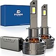 D-Lumina H1 LED Headlight Bulb Canbus Error Free 160W 30000LM,CPS Chip 6500K 500% Bright,Thick Copper Tube Cooling,LED Lamp Lights-2 Pcs