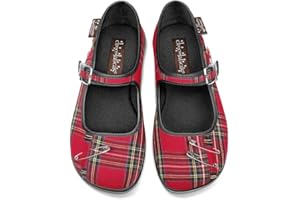 Hot Chocolate Design Chocolaticas Funky Canvas Women's Mary Jane Flat Shoes