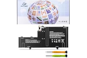 ANTIEE OM03XL Batterie d'ordinateur Portable Compatible Avec HP EliteBook X360 1030 G2 Series 1GY30PA 1GY29PA