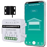 NIVIAN Garage Door Opener WiFi Smart Controller for Garage Door Motor by TUYA App. Scheduling, Timer, and Smart Scenes. Compa