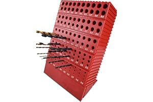 SOPO A-Z Bohrerregal für Bohrer von Ø 1,0 bis 13,9 mm für 130 Bohrer