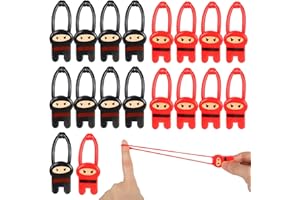 JunMallko Giocattolo Volante Elastico per Bambini, 20 Pezzi di Mini Giocattoli Appiccicosi, Bomboniere per il Compleanno dei Bambini, Regali per Bambini e Bambine