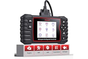 iCarsoft LR V2.0 OBD2 Scanner for Land Rover/Jaguar, Full System Diagnostic Tool with 9 Service Function, Oil/EPB/SAS/ABS Bleeding/BMS/ETC/DPF/INJ/TPMS, Lifetime Update Car Code Reader