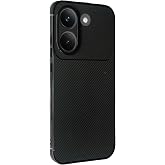 Coverzone Poco X8 Pro ile Uyumlu Silikon Kılıf TPU Negro Ultra Slim Fit Karbon Delux