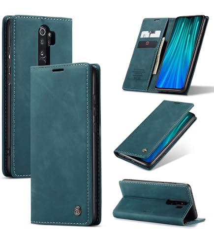 Custodia Magnetica A Libro MOBESV Per Huawei Y7 2018 / Honor 7C – Cover In Pelle Con Slot Porta Carte E Funzione Stand, Colore Blu Elegante
