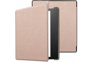 WYTONG Toute Nouvelle Coque en Cuir Ultra légère pour Kindle Oasis (9e et 10e générations Uniquement, Versions 2017 et 2019), Couleur Unie