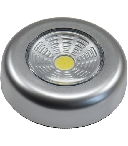 Grundig LED Spot Set 4 Stück, Batteriebetrieben & Kabellos - Mit Fernbedienung, Timer, RGB Farbwechsel, Für Schrank & Deko
