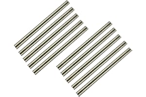 FOXBC Wendemesser HM 82mm hobelmesser für Bosch, Makita, AEG, Metabo, Dewalt, Einhell, 82 x 5.5 x 1.2mm - 10 Stück