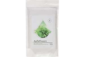 ‎AURA HERBALS Apfelfaser 300g 100% mikronisierte Apfelfasern