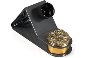 MC POWER – stojak do lutownicy ze skrobakiem do cyny lutowniczej | pomocnik do elektrotechniki, lutowania i majsterkowania