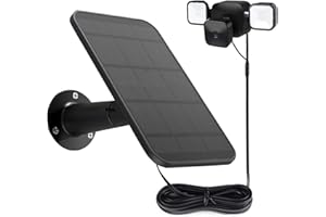 UYODM Solar Panel for Blink Outdoor 4 (3rd Gen) Camera - 16.5Ft/5m Weatherproof Cable (Camera NOT Included)