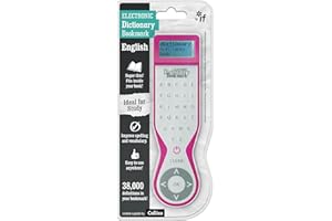 IF Electronic Dictionary Bookmark Single Language Definitions - English, Pink