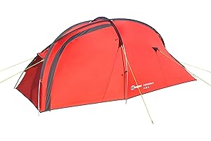 Berghaus Cairngorm 2 Tent for 2 People for Harsh Weather Conditions, 2 Man, Compact, Lightweight, Easy to Pitch, 4 Season, Backpacking, Festivals, Weekend Trips, Wild Camping, Hiking, 3000mm HH, Red