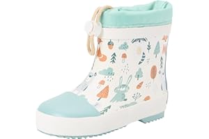 Playshoes Gummistiefel Halbschaft Wald Gefüttert Unisex Kinder Gummistiefel