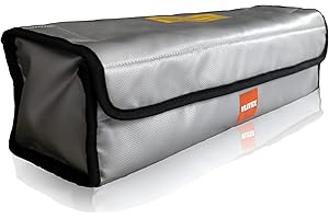 VLITEX Sac de Batterie Vélo Électrique L | Qualité Premium | 3 Couches Ignifuges | Protection pour Un Stockage, Transport & Une Charge Toute Sécurité | Grande capacité